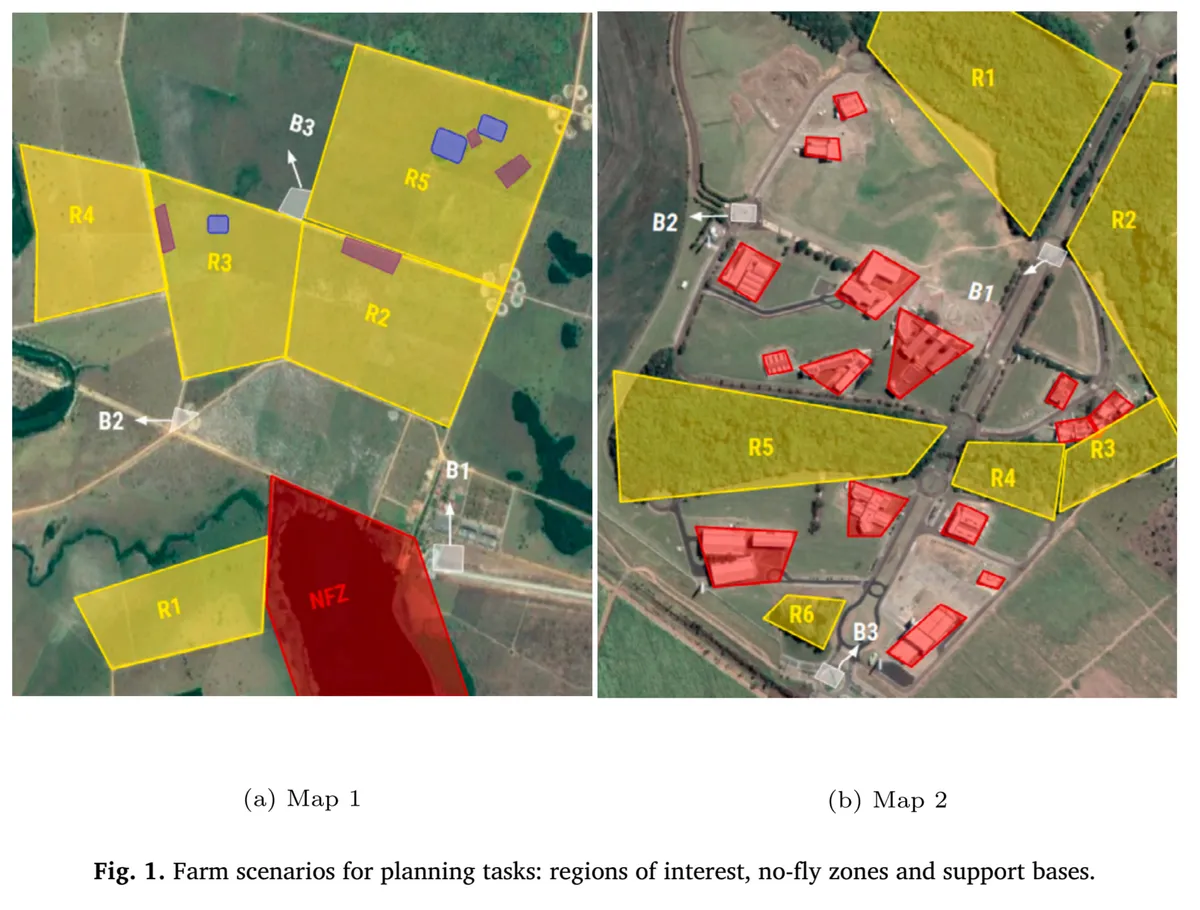 Harpia: A hybrid system for agricultural UAV missions